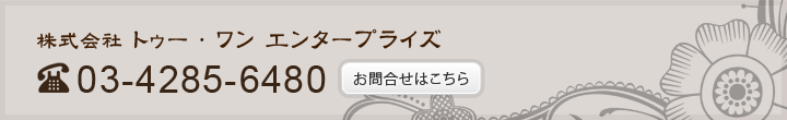 お問合せ　電話番号03-4285-6480